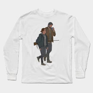 Ellie and Joel TLOU 2 Remastered Long Sleeve T-Shirt